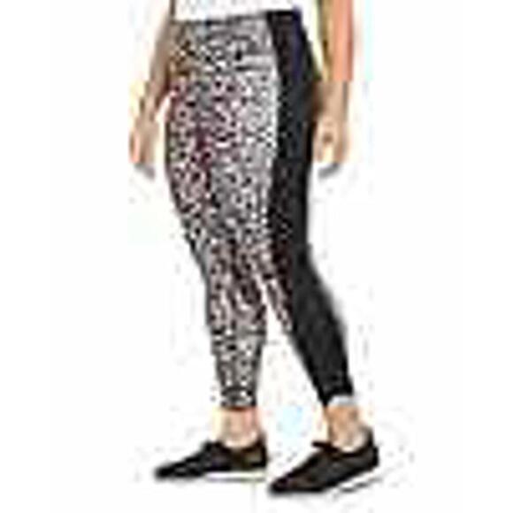 Ideology Women's Mid-Rise Pluss Size Leopard Print Leggings, Size: 1X - Picture 3 of 4